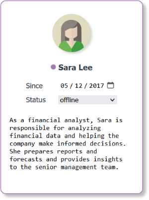 html visuals controls