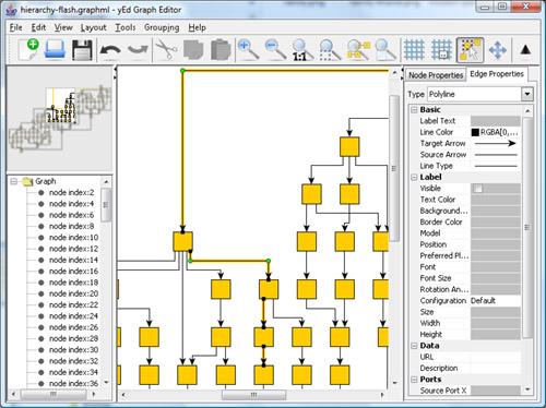 yEd Lite screenshot.